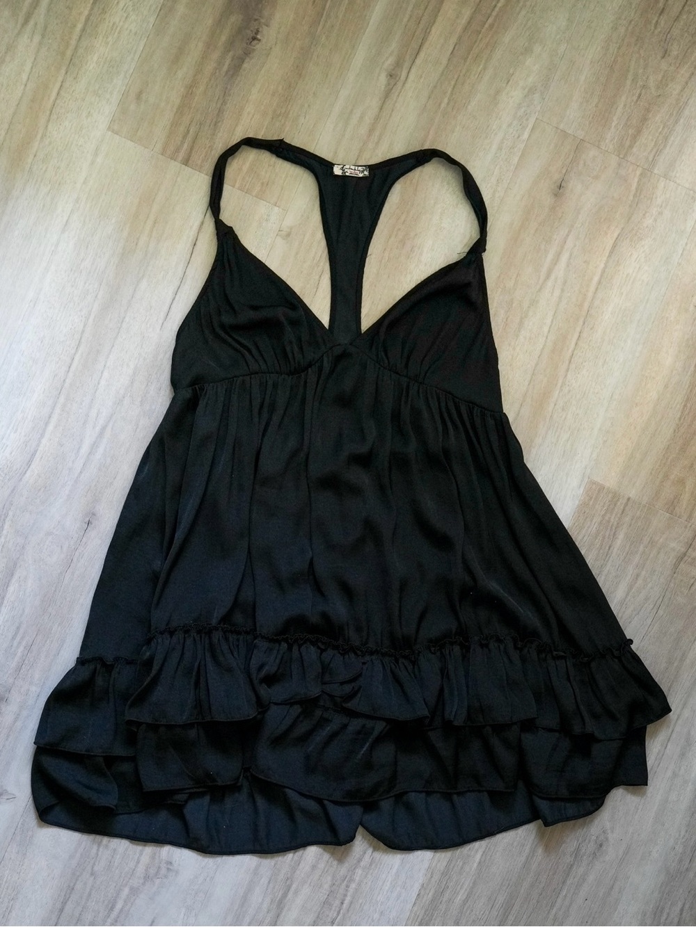 Free People “In the Moment” Trapeze Slip Dress Size S
